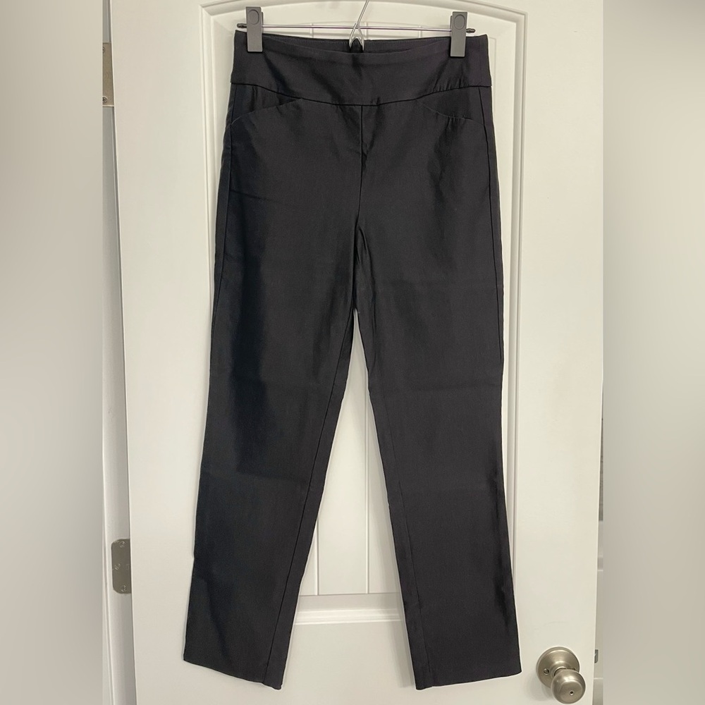 Tribal Black Straight Leg Women's Pants Size 4